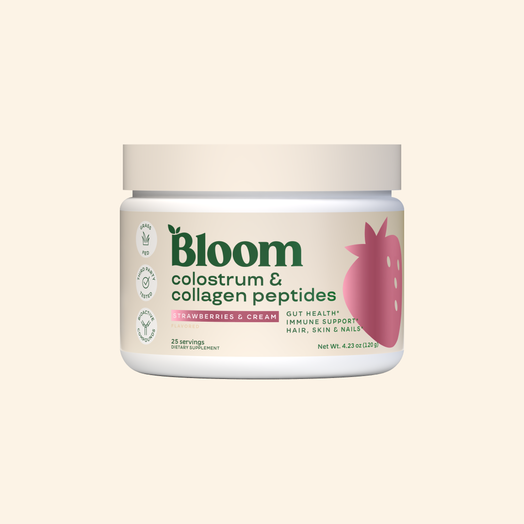 Colostrum & Collagen Peptides - Your Daily Greens Made Better