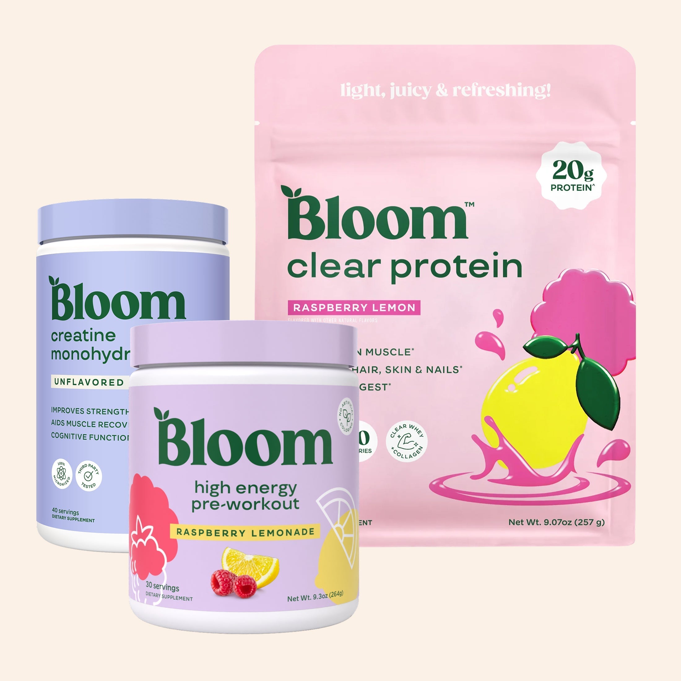 Fitness Star Trio - Daily Hydration for Busy Days