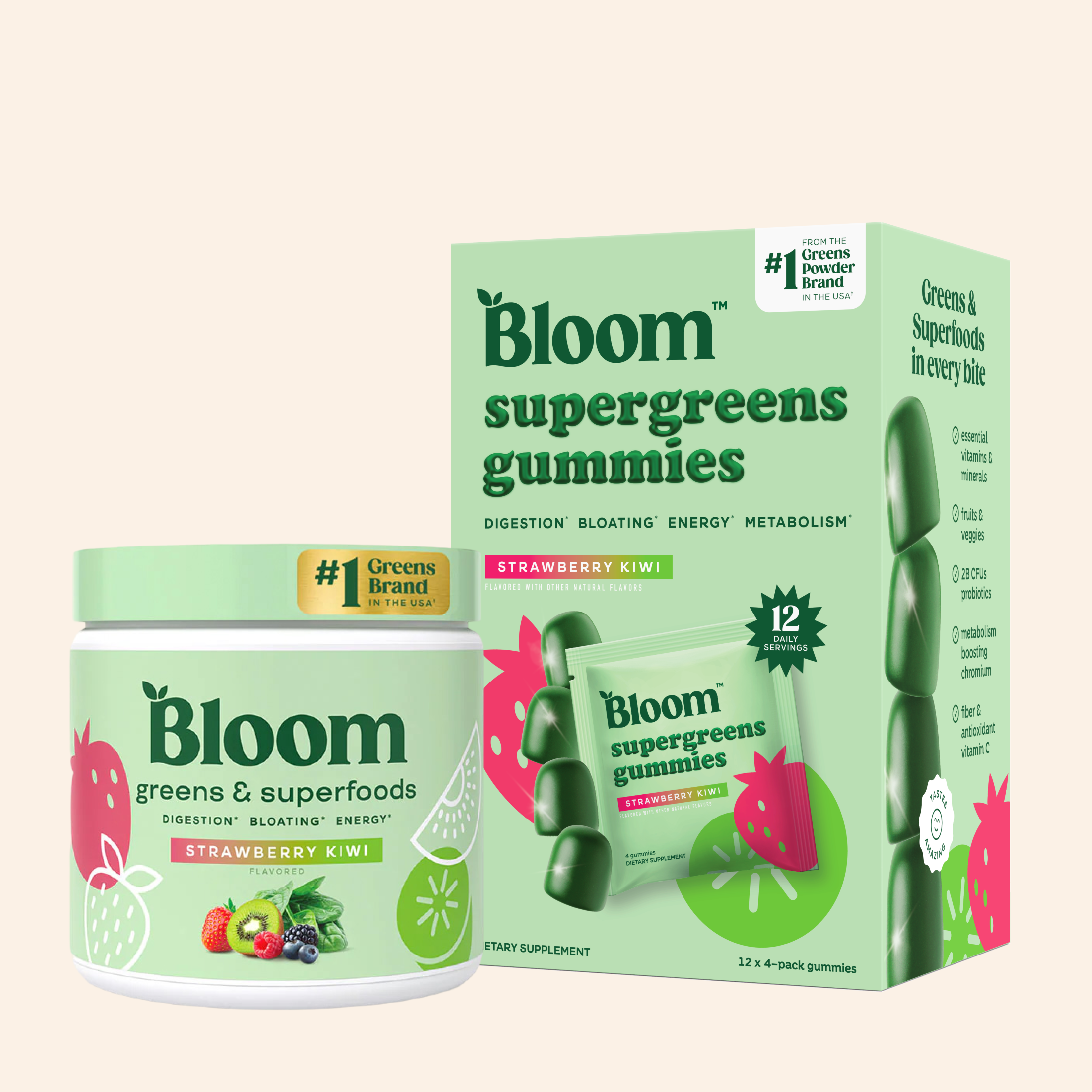 Greens Dream Team - Bloom Nutrition for Real Life