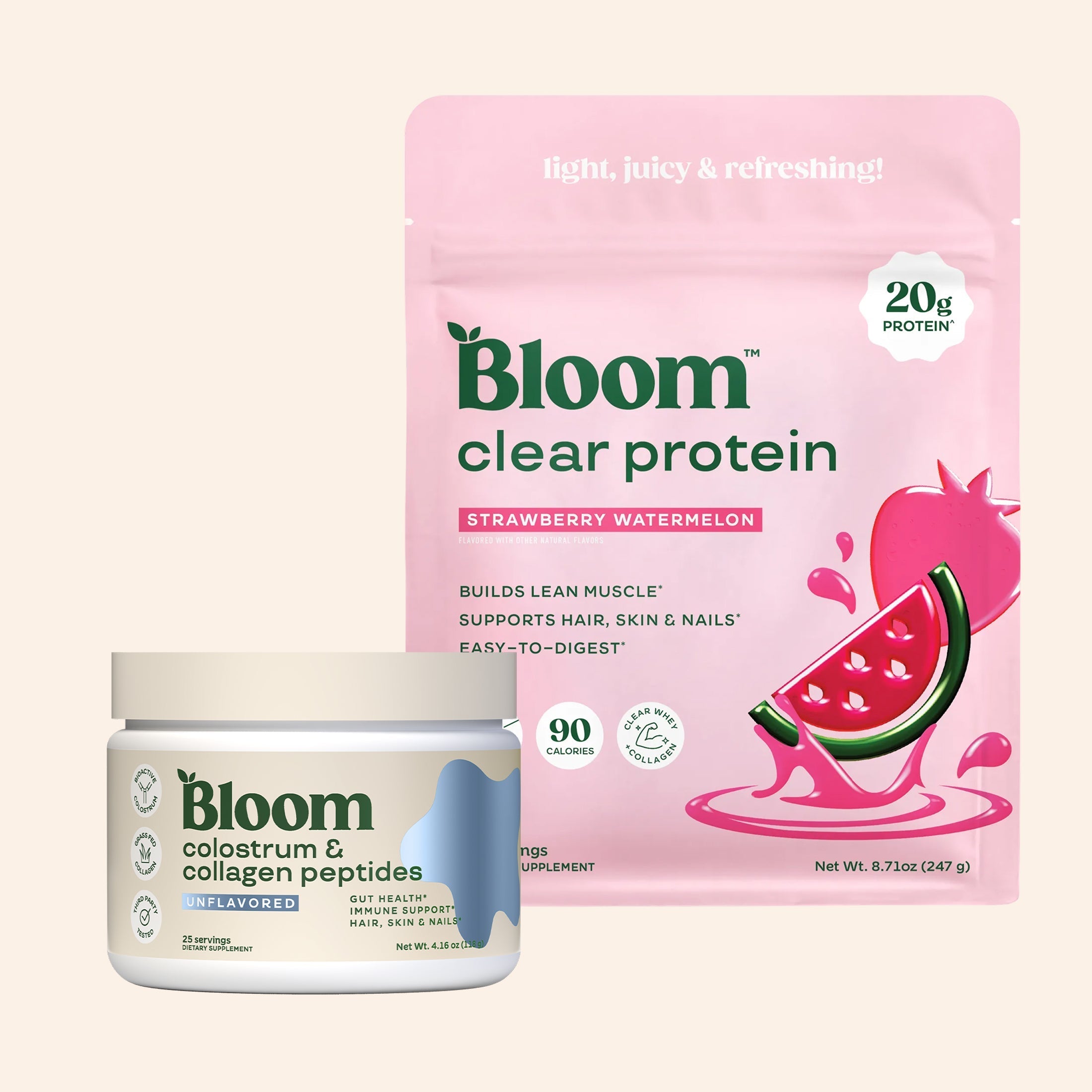 Nourish & Glow Duo - Greens Made Fun for Kids