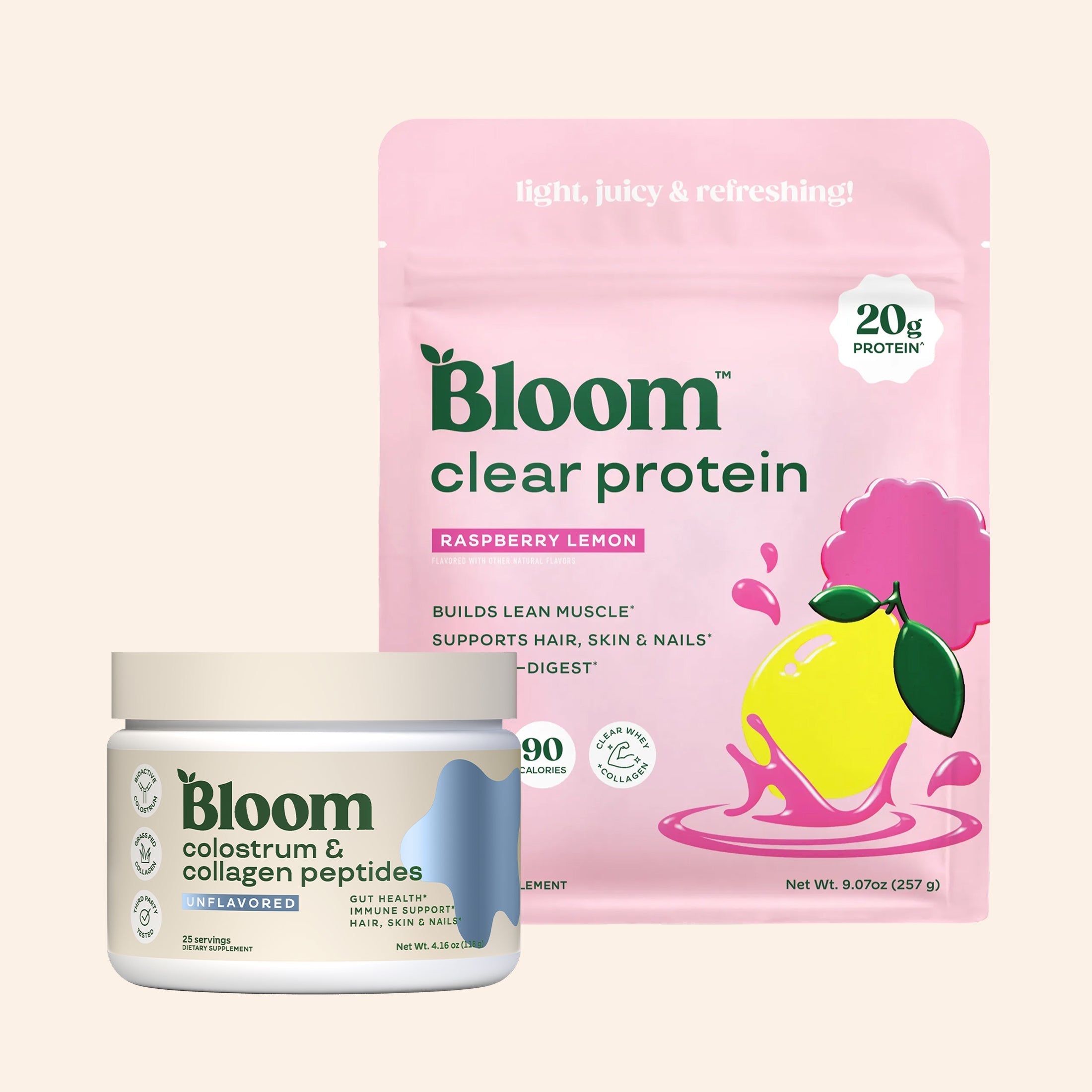 Nourish & Glow Duo - Greens Made Fun for Kids